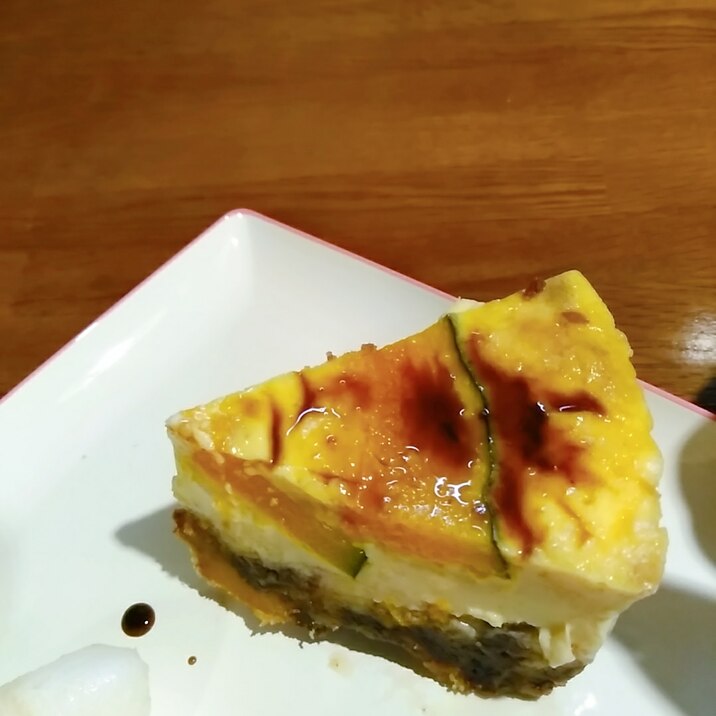 カボチャ deプリンケーキ！